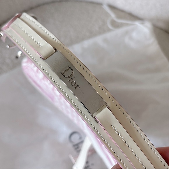 Vintage 2004 Dior Cherry Blossom Saddle Bag - Picture 5 of 16